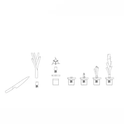 Växtställ Regrow Svart