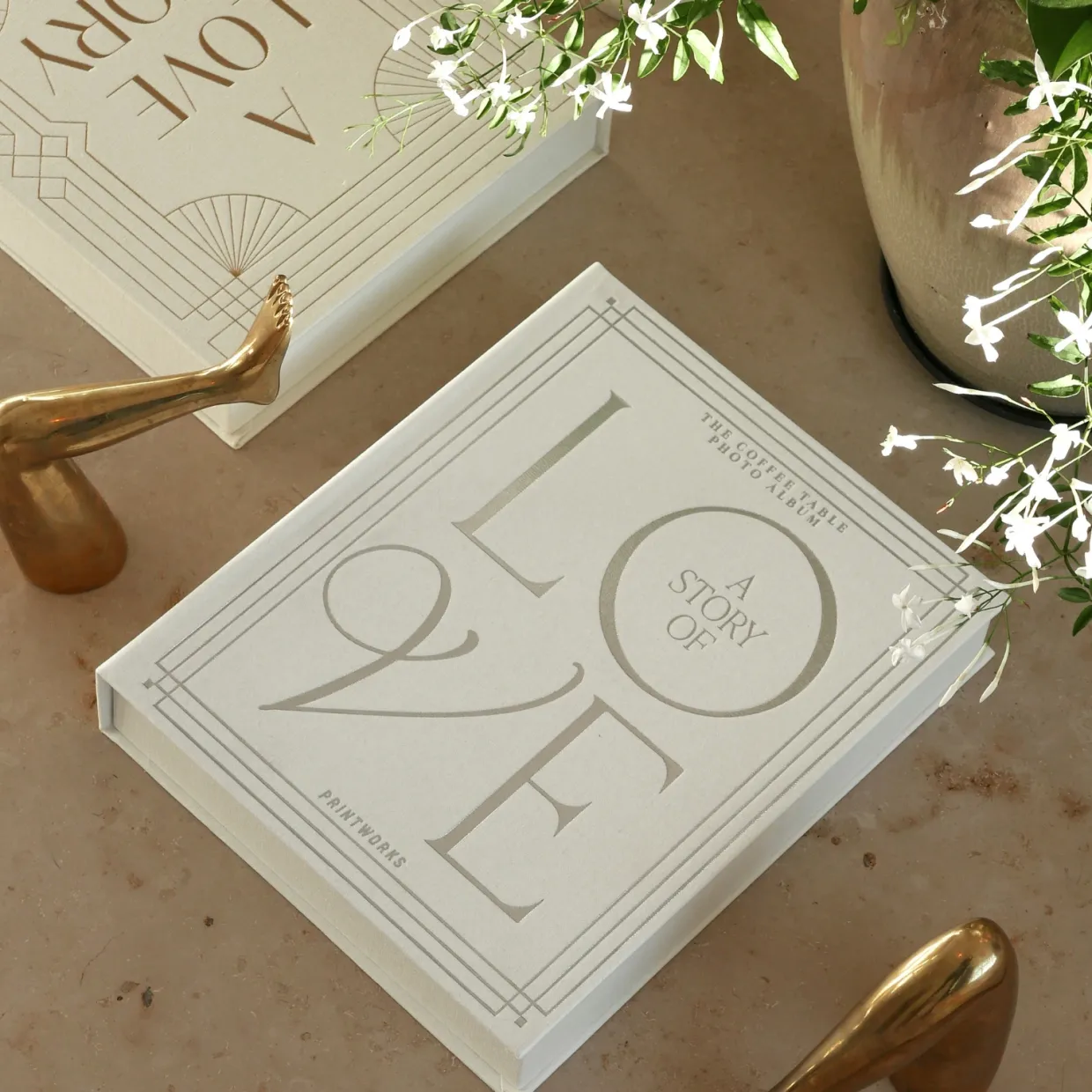 Wedding Album - A Love Story Beige